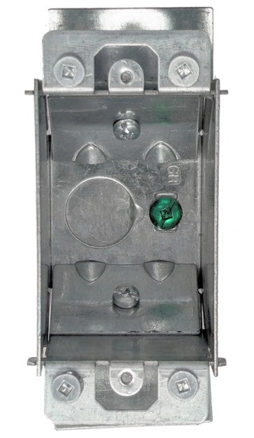 Rework Metal Electrical Device Box for Retrofit Installations - 3" x 2" x 2 1/4"