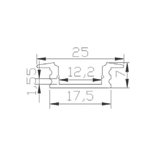 ELS Aluminum LED Strip Channel