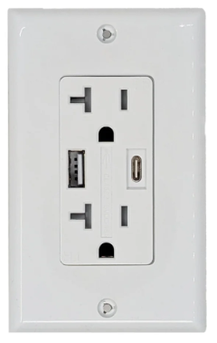 Kora 20A TR 4.8W Type A & Type C USB Charger