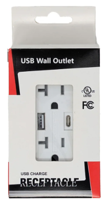 Kora 20A TR 4.8W Type A & Type C USB Charger