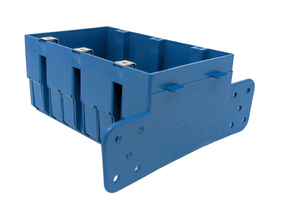 KORA 3-Gang PVC Plastic Box