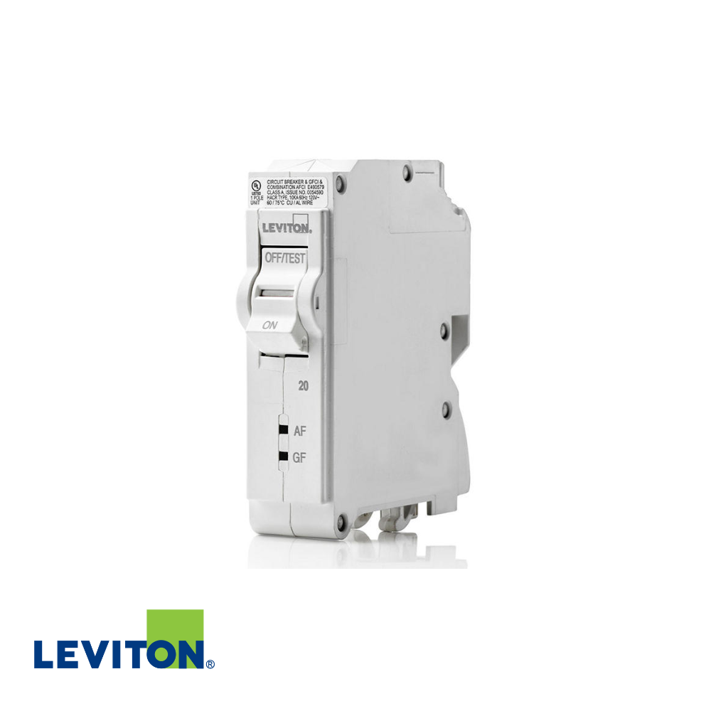 Leviton Dual Fault Breakers