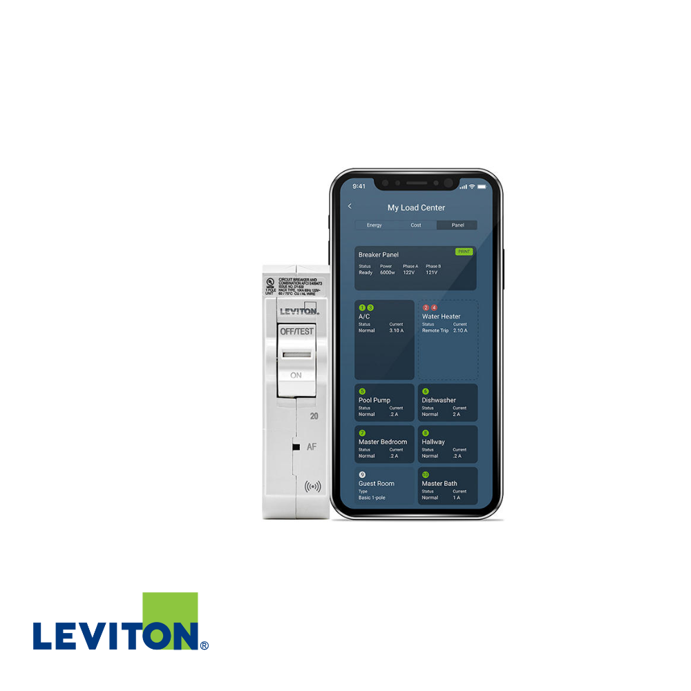 Leviton Smart Arc Fault Breakers