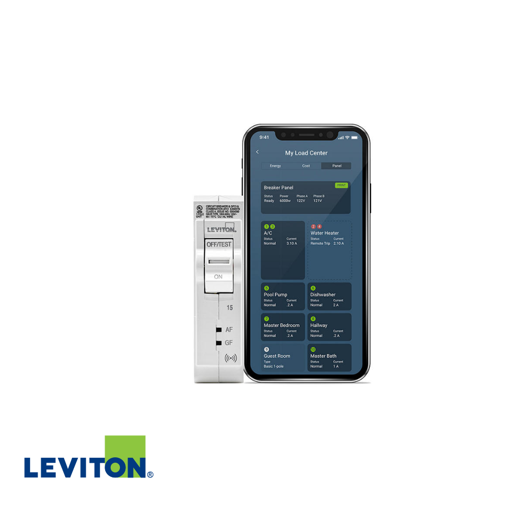 Leviton Smart Dual Fault Breakers