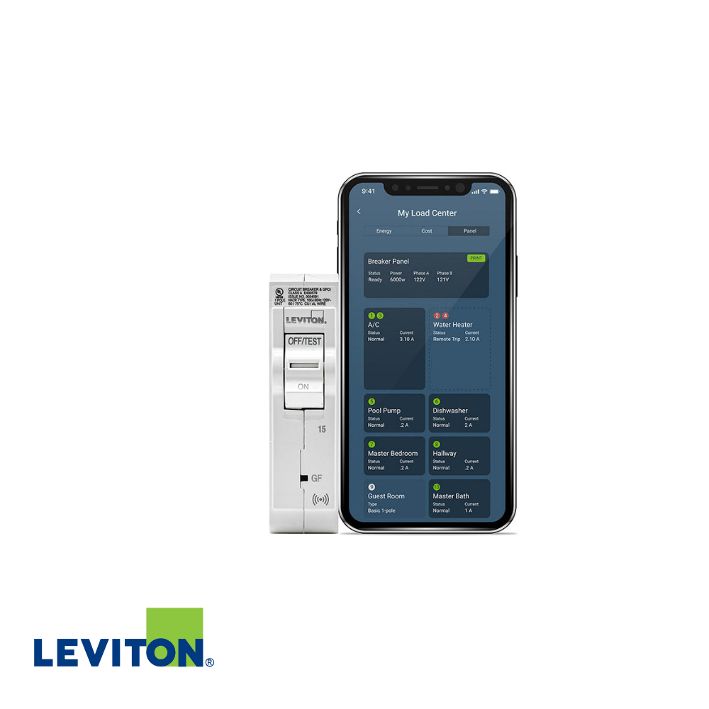 Leviton Smart Ground Fault Breakers