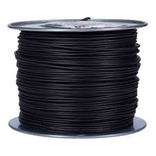 #12 RW90 600V, 300 meter reel, black