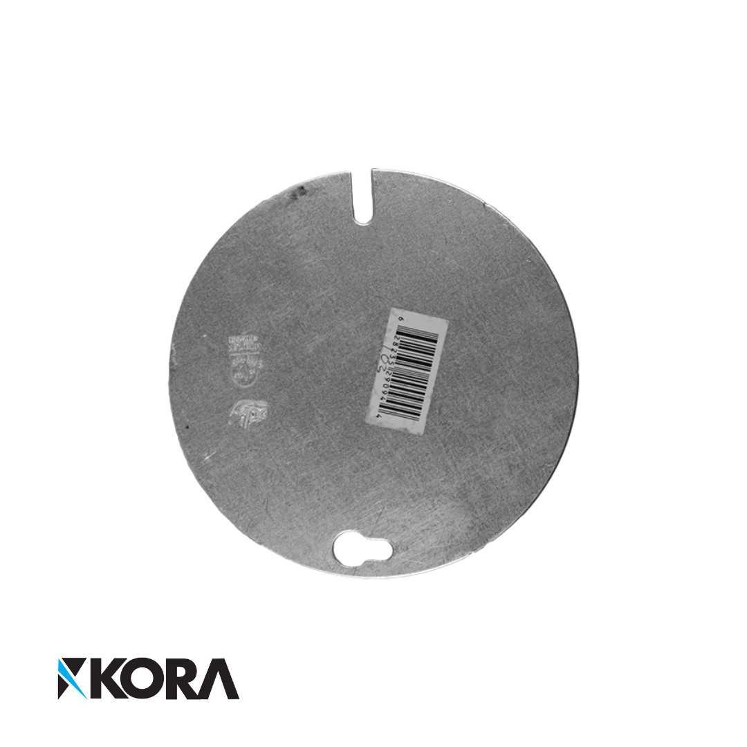 4'' Round Blank Cover Plate