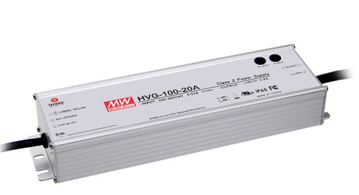 MeanWell HVG Non-Dimmable 24V 96W Hardwire LED Driver