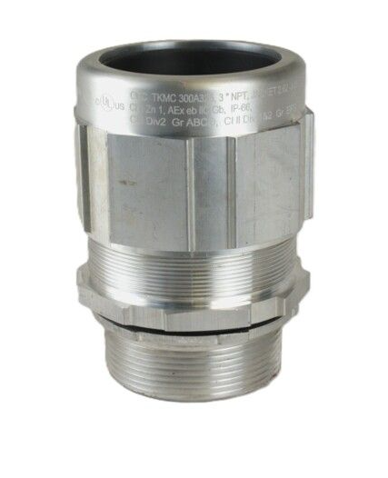 Teck Connector, 3" Hub, for Cable OD 2.62" to 3.25"