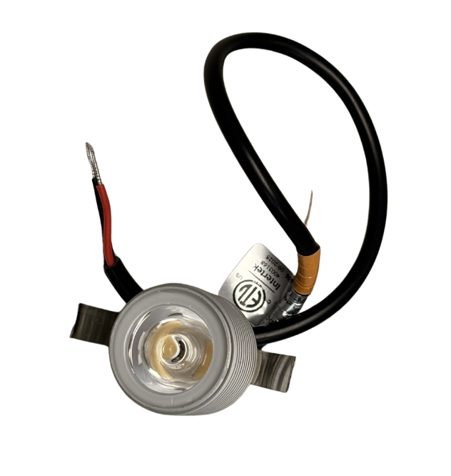 Lumenstar RD12, 1-9/16" Round Puck Light, 12V, 1 Watt, 3000K, Trim Sold Separately