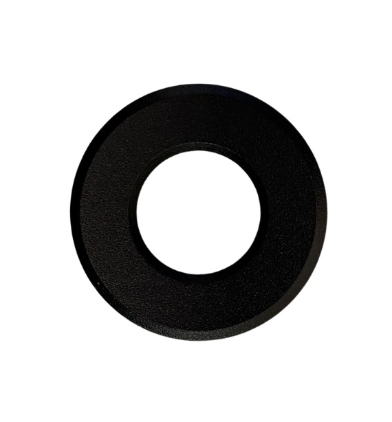 Lumenstar RD12 Black Recessed Trim Ring for Recessed Installation of 1-9/16" Round Puck Light