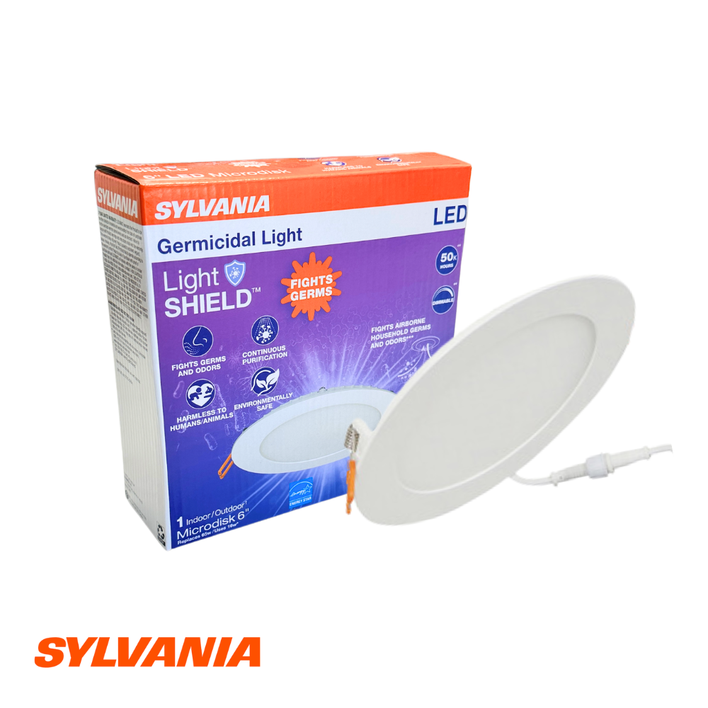 Sylvania 6" 16-Watt Recessed Panel Light With LightShield