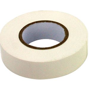 White PVC Electrical Tape, 100/ctn