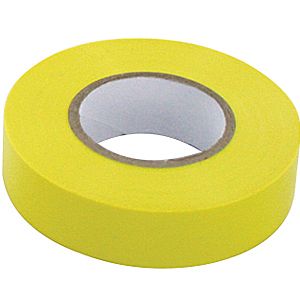 Yellow PVC Electrical Tape, 10/sleeve