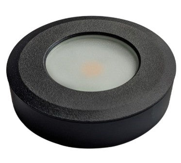 Lumenstar Black Trim Ring for RD10 2-3/4" Round Puck Light - Surface Mount Installation