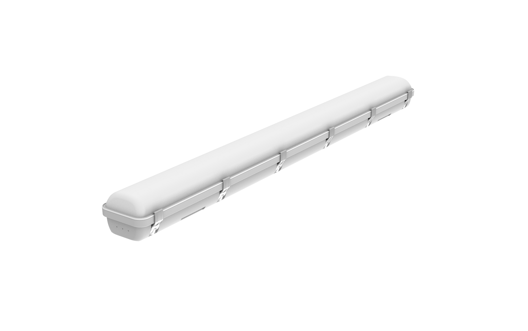 Eco Lighting 4ft Vapour Tight Linear Fixture, 40W 5000K