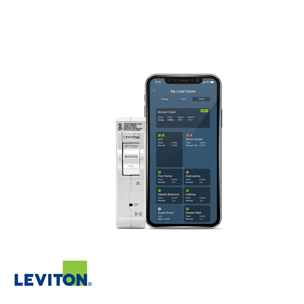 Leviton Smart Dual Fault Breakers