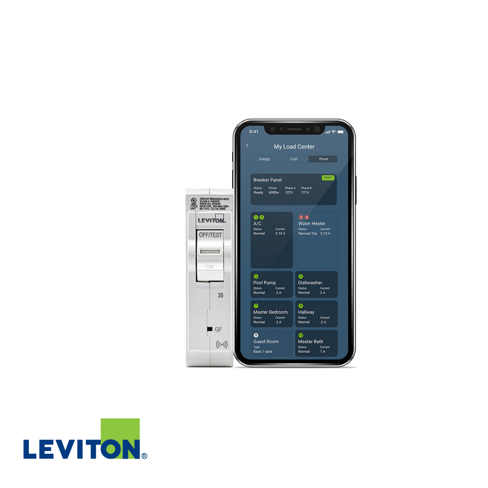 Leviton Smart Ground Fault Breakers