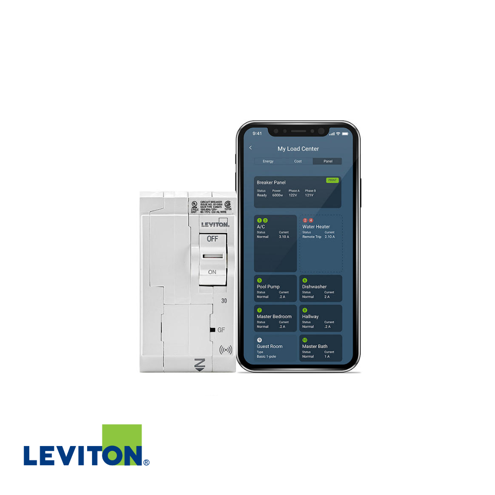 Leviton Smart Ground Fault Breakers