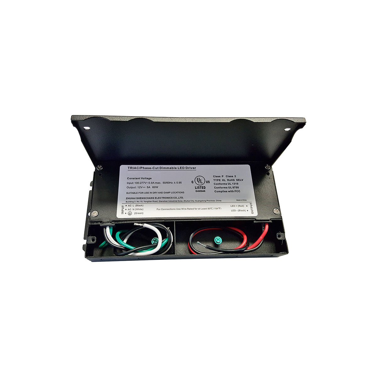 Eco Lighting Non-Dimmable LED Hardwire Drivers in Junction Box