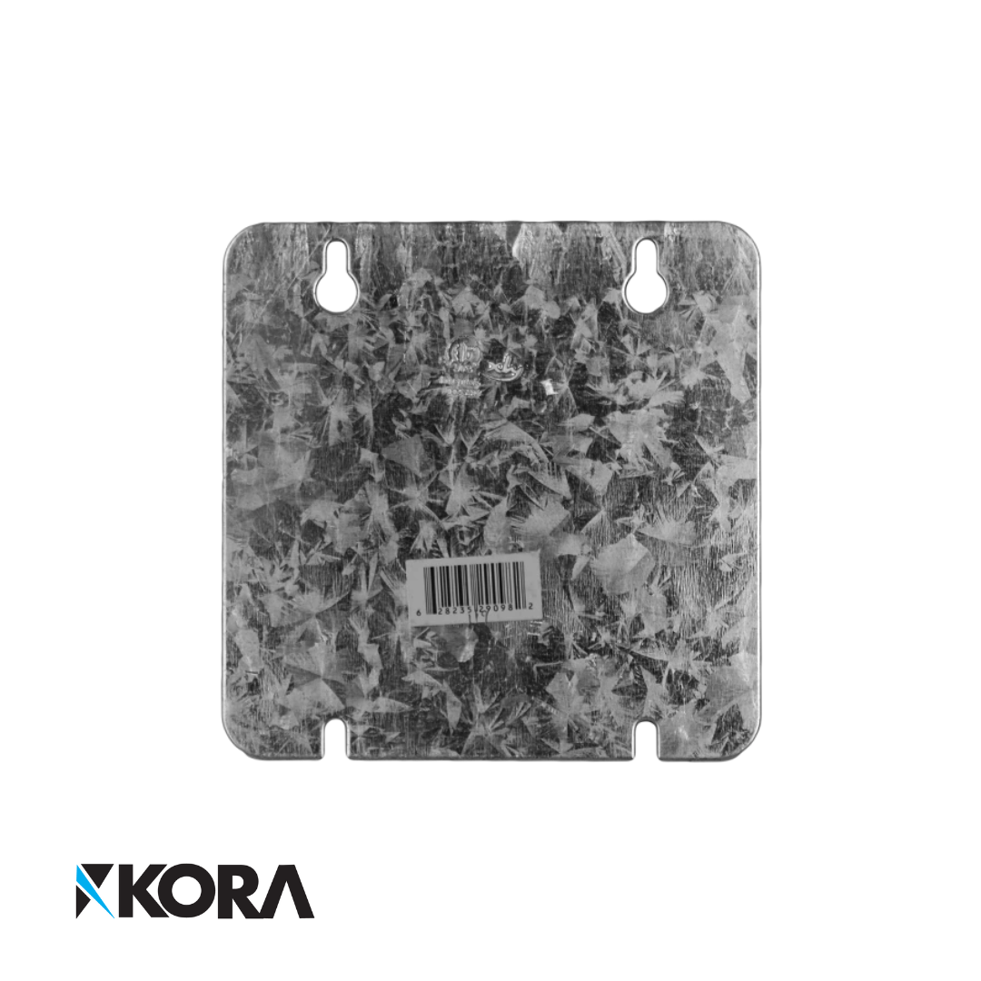 4'' 11/16'' Square Blank Cover Plate