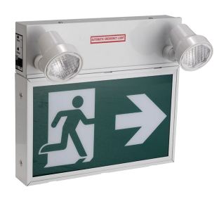 Steel Running Man Sign