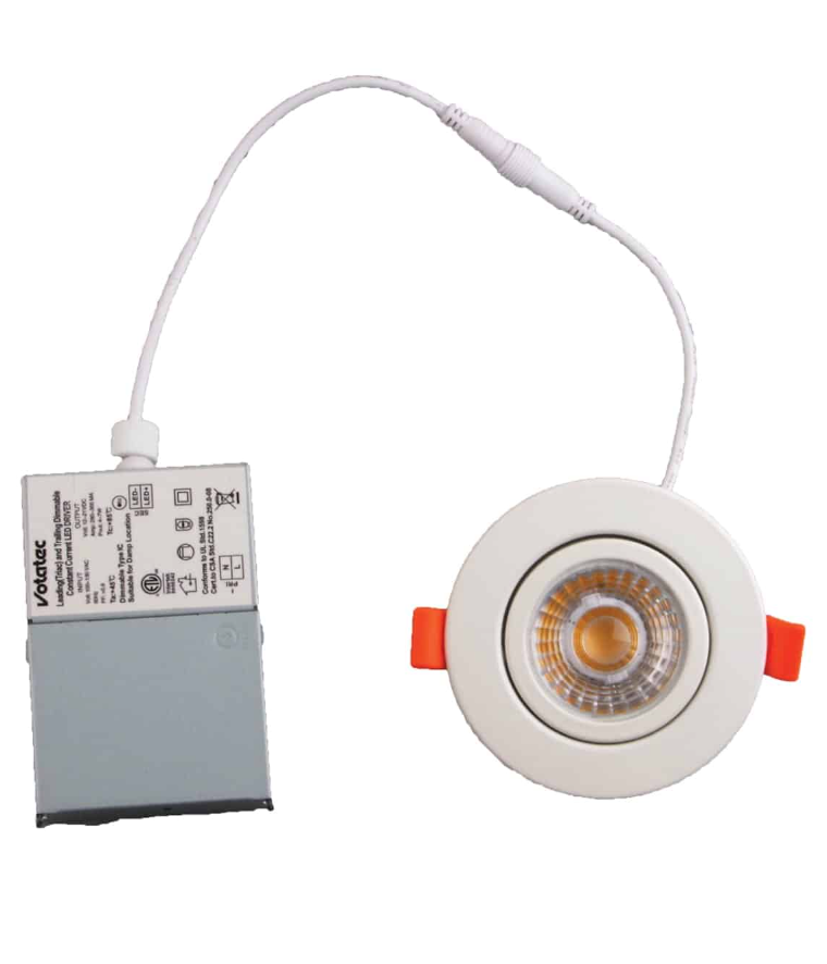 3" Recessed Round Gimbal Light