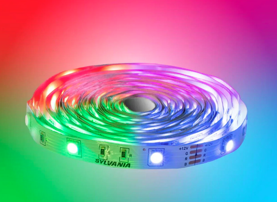 Sylvania 32FT RGB LED Strip Lighting Kit, 65636