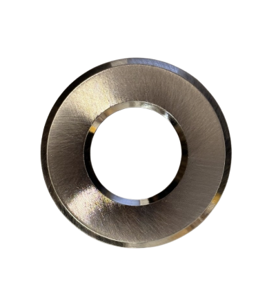 Lumenstar RD12 Brushed Nickel Trim Ring for Recessed Installation of 1 9/16 Inch Round Puck Light