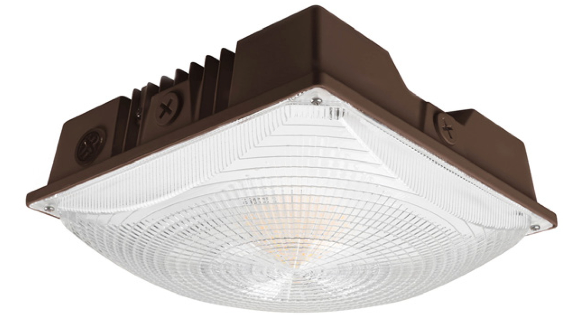 Square 75W Canopy Light, Colour Temperature Adjustable, 120-277V