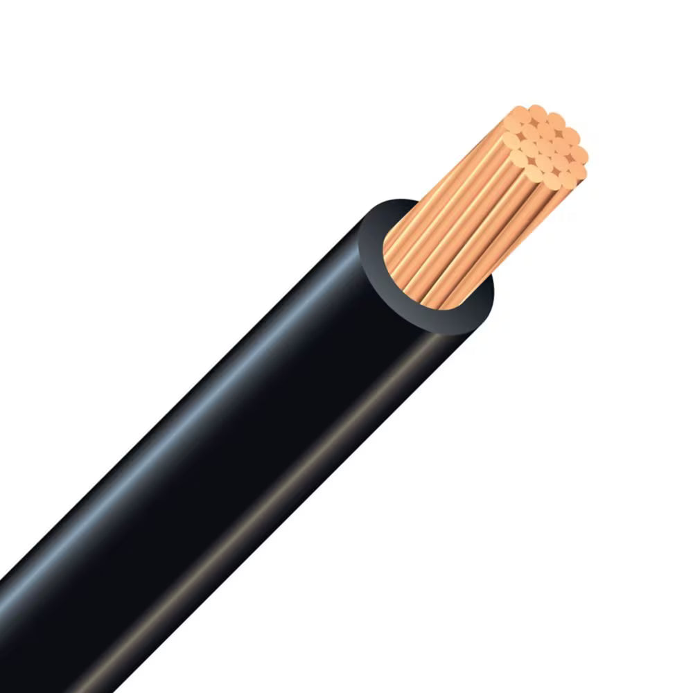 #12 RW90 Stranded Copper, 600V, Black (300M)